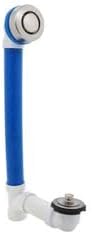 Dearborn True Blue Flex PVC Full Kit w/Push n' Pull Stopper, Test Kit & Finished Drain Spud (Brushed Nickel)