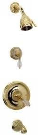 Phylrich PB2180TO_004 - Louis XIV Pressure Balance Tub and Shower Set, Trim Only