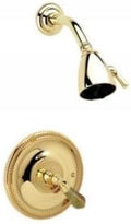 Phylrich PB3270TO_047 - Regent Pressure Balance Shower Set, Trim Only, Geen Onyx Handle