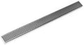 24' FX Series Complete Kit with Perforated Offset Slot Grate in Satin Stainless