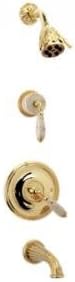 Phylrich PB2338DTO_OEB - Valencia Pressure Balance Tub and Shower Set, Trim Only Beige Marble Lever