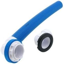 Dearborn True Blue Flex PVC Full Kit w/Push n' Pull Stopper, Test Kit & Finished Drain Spud (Brushed Nickel)
