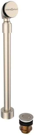 Victoria+Albert Freestanding Bathtub Drain Kit For Sub-Floor Installation Box in Brushed Nickel