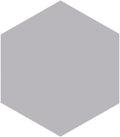 Tenedos Fusion Hexagon Matte 5x6 Hex Glazed Floor Wall Porcelain Tile Backsplash for Kitchen, Bathroom Shower, Accent Decor (Grey, Box of 20 Pieces)