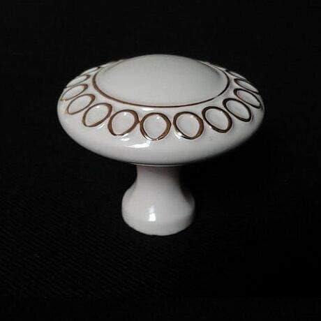 Southst White Dresser Drawer Knob Pull Handle Gold Drawer Pull Knob White Kit Cabinet Handle Knob Furniture Hardware Decorate