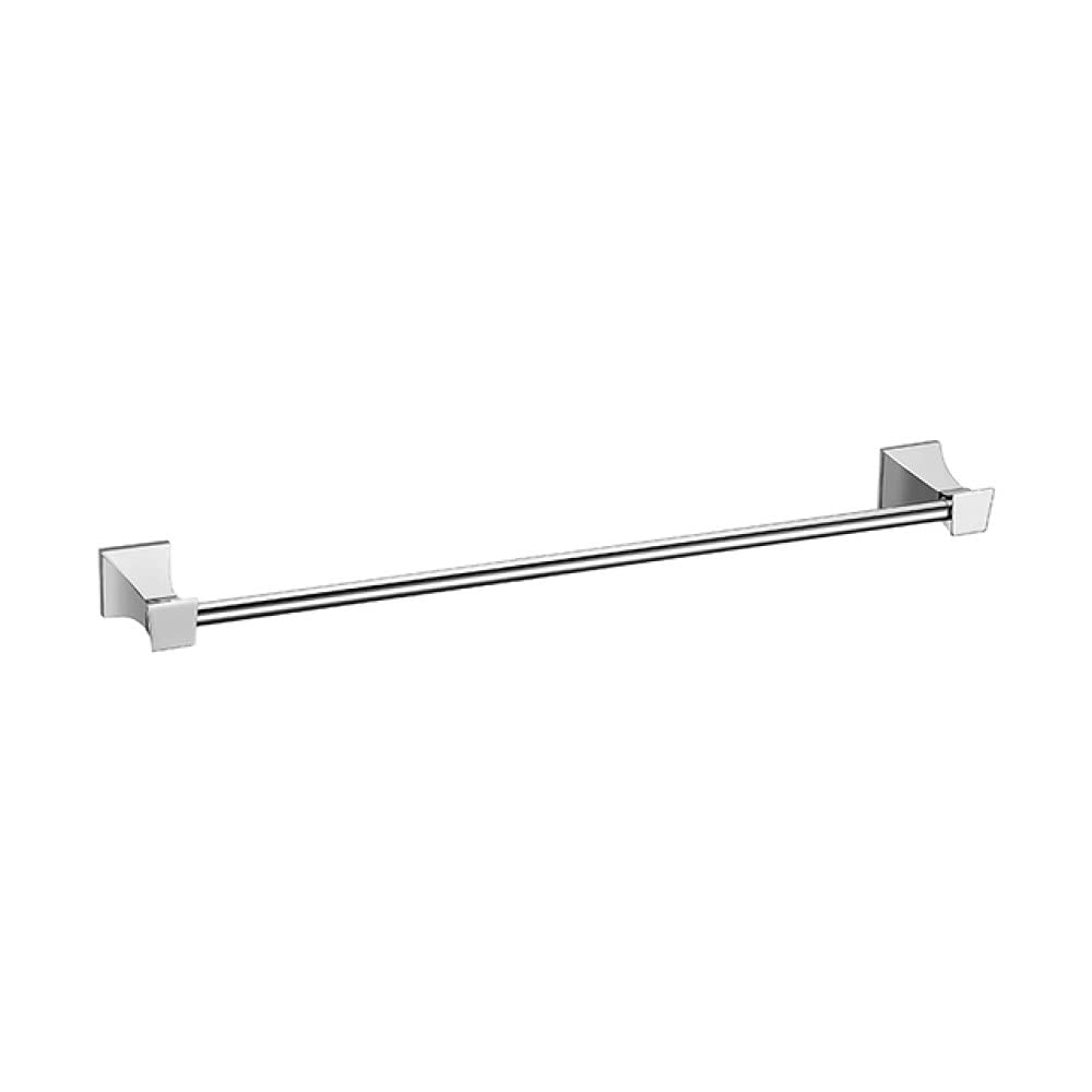304 Chrome Bathroom Accessories - Wall-Mounted Towel Bar, Paper Hook, Glass Shelf(Ba0019cp-86)
