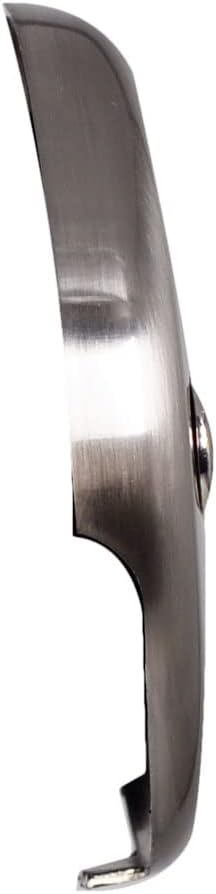 Westbrass A593244-07 14' x 1-1/2' White Tubular Bathtub Waste & Overflow Assembly with Tip-Toe Drain Plug and 2-Hole Faceplate, Satin Nickel (Pack of 12)