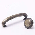 96mm Vintage Furniture Hardware Handles Bronze Drawer Dresser Pull Knob Antique Brass Cupboard Kit Cabinet Door Handle ABH