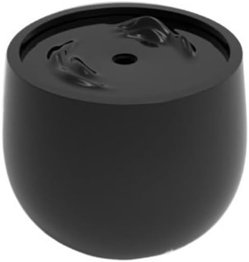 GLigeT Tabletop Fountain Modern Light Luxury Flowing Water Ornaments Fountain Cycle Water Features Home Office Desktop Fortune Water Bowl Zen Ornaments Water Fountain Decor(Black)