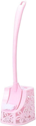 ESHINEDE Brush Toilet Brush Toilet Brush Plastic Toilet Brush & Holder Holder for Bathroom Toilet Long Handle Toilet Brush Set Loo Brush(Green)