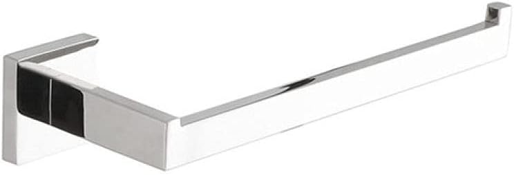 304 Brushed Chrome Towel Bar - Towel Rack, Toilet Paper & Robe Hook Modern Bathrooms(Chrome Towel Ring)
