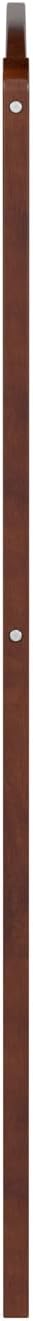 AFI, Richmond Slatted Queen Solid Wood Headboard, Walnut