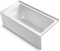 Kohler 1946-RA-0 Archer® 60' x 30' alcove bath right drain, White