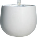 Tabletop Fountain Decoration Fountain Circulation Water System Modern And Simple Water View Porch Decoration Living Room Bedroom Office Desktop Decoration Tabletop Water Fountain ( Color : White )