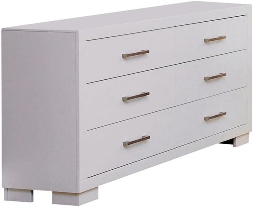 Coaster Jessica California King Bed 4-Piece Set, Cream White