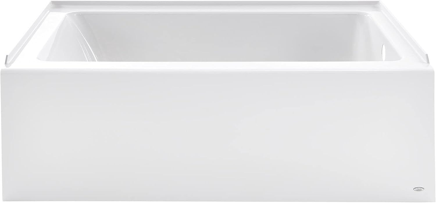 American Standard 2946102.020 Studio 60 x 32-Inch Alcove Bathtub, Right-Hand Drain, White