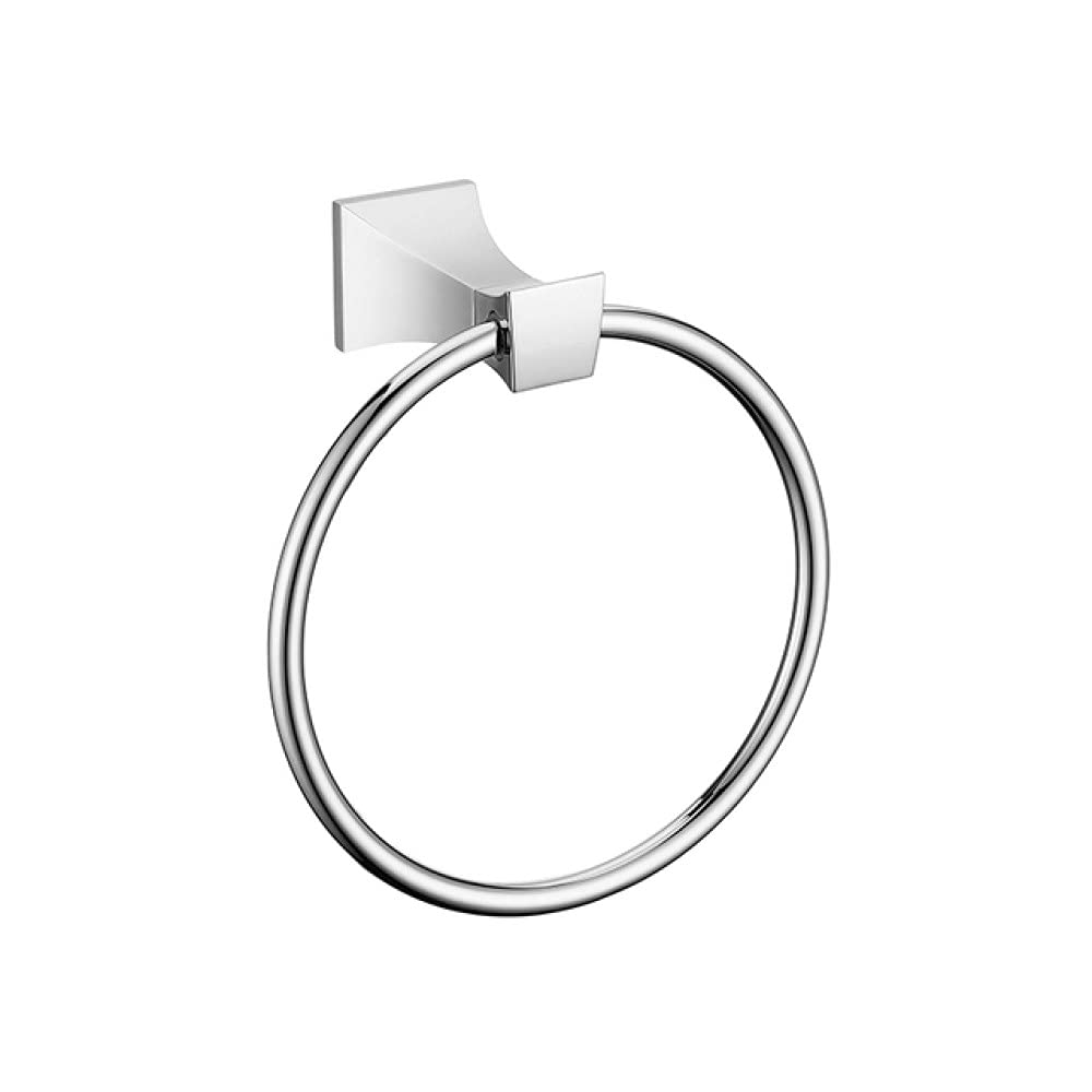 304 Chrome Bathroom Accessories - Wall-Mounted Towel Bar, Paper Hook, Glass Shelf(Ba0018cp-86)