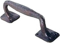 VAN DYKE'S RESTORERS 10 1/4 Inch Rustic Iron Door Pull Handle, Weathered Bronze