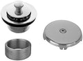 Jaclo 540-SB Single Hole Lift & Turn Drain Strainer, Satin Brass