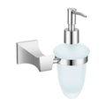 304 Chrome Bathroom Accessories - Wall-Mounted Towel Bar, Paper Hook, Glass Shelf(Ba0025cp-86)