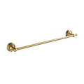 Antique Brass Bathroom Accessories - Wall-Mounted Towel Bar, Cup Holders, Hairdryer Rack, Tissue Roll & Soap Dish(Abs-005-1)