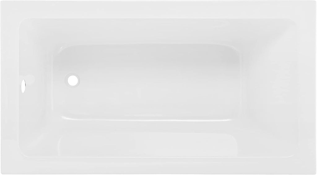 Swiss Madison Voltaire 54' x 30' Reversible Drain Drop-In Bathtub