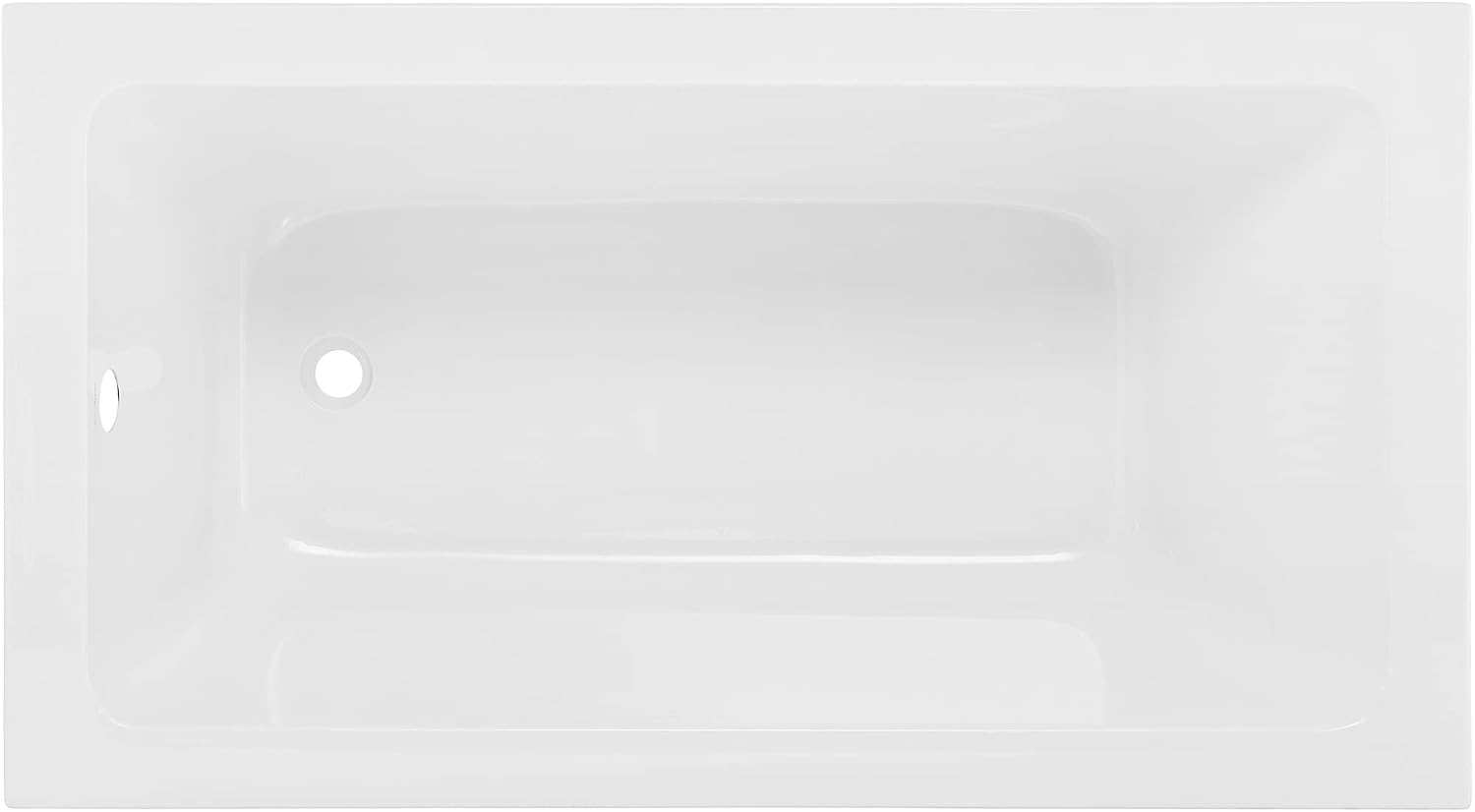Swiss Madison Voltaire 54' x 30' Reversible Drain Drop-In Bathtub