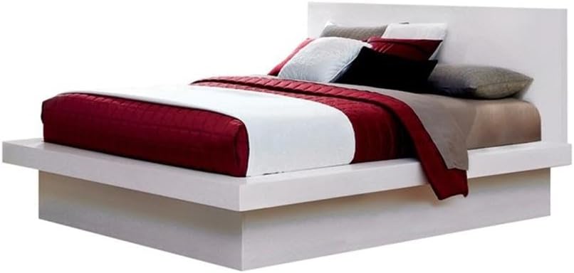 Coaster Jessica California King Bed 4-Piece Set, Cream White