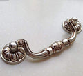 Antique Dirstress Silver Shaky Furniture Handle Antique Silver Drawer Pull Knob Kit Cabinet Dresser Cupboard Pulls 96mm