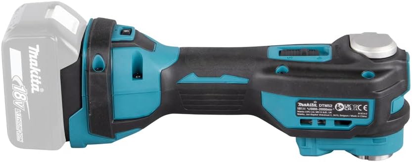 Makita DTM52Z Li-ion LXT Brushless Multi-Tool - Batteries and Charger Not Included, Blue, 18 V