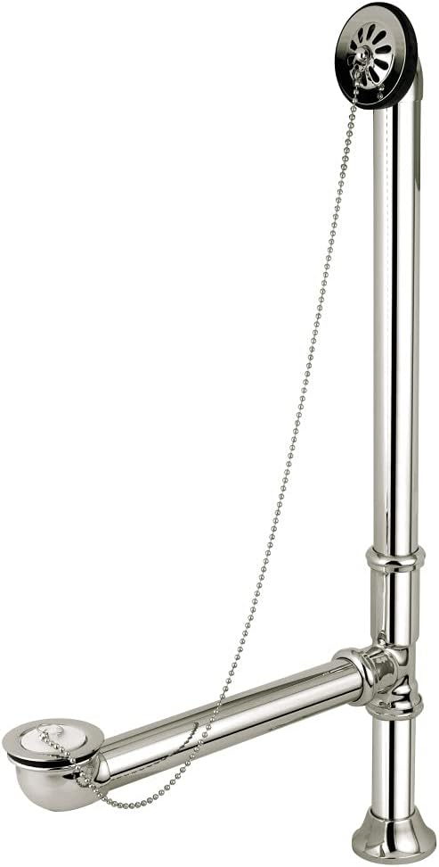 Kingston Brass CC2096 Clawfoot Tub Drain, Polished Nickel