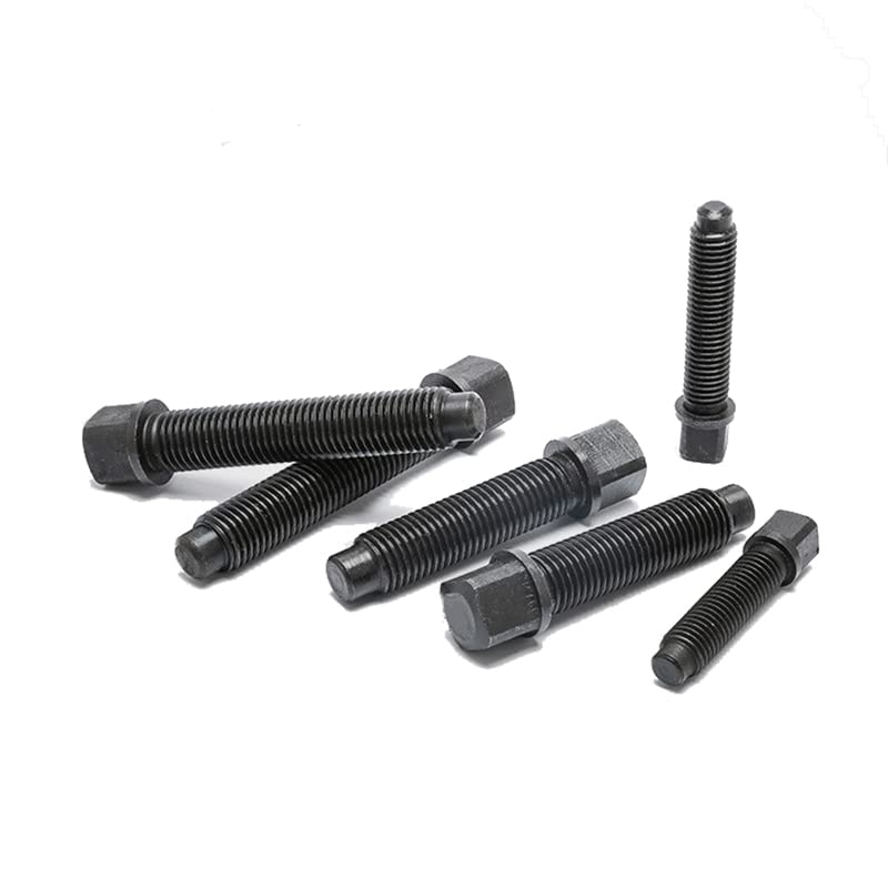 M8/16/12/20 Carbon Steel Tool Holder Screws Square Head End Set Screw Bolts Knife Table Wire(M24-70mm(10pcs))