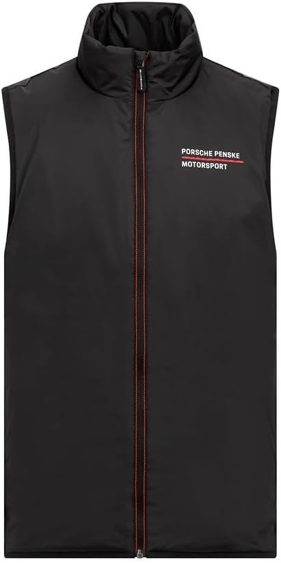 Fuel For Fans Porsche Penske Mens Gilet - Black
