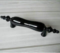Southst 76mm Black Furniture Handle Black Dresser Cupboard Pull 3' Kit Cabinet Drawer Handle Pull Knob Furniture Hardware Decorate