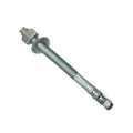MIGHTY FASTENERS Zinc-Plated Steel Wedge Anchors, 1' X 6' - Heavy-Duty Mounting Bolts for Concrete - 25 Pack