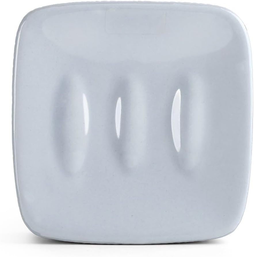 5-Piece Ceramic Bathroom Accessories Set, Soap Dispenser Toothbrush Holder Cup Soap Dish Bath Set(White)
