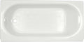 American Standard 2392202ICH.020 Princeton 60 in. x 30 in. Americast Above-Floor Rough-In Bathtub with Left Drain and Built-In Overflow, White