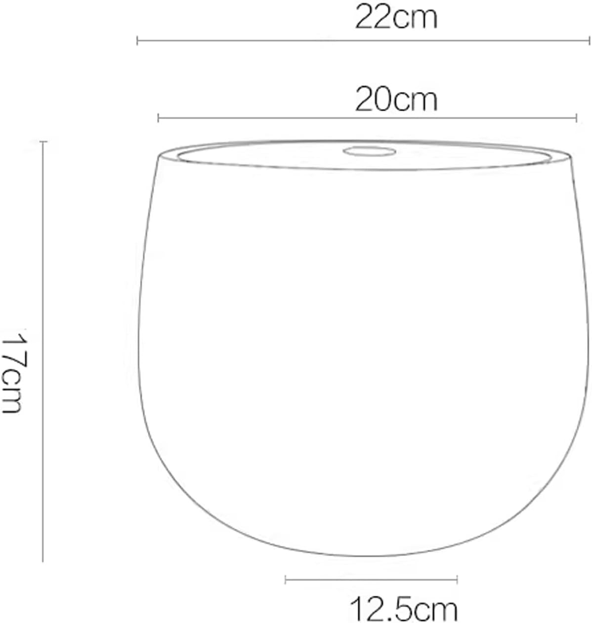 Tabletop Fountain Decoration Fountain Circulation Water System Modern And Simple Water View Porch Decoration Living Room Bedroom Office Desktop Decoration Tabletop Water Fountain ( Color : White )