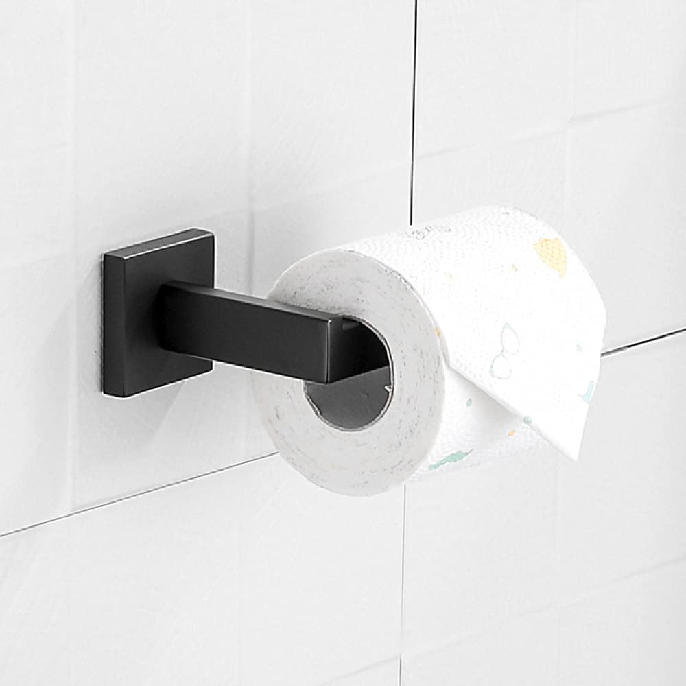 4 Pieces Wall Mounted Bathroom Hardware - Towel Bar, Paper Towel Rack & Robe Hook - & Accessories Modern Bathrooms(1 Paper Holder)