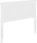 AFI, Nantucket Full Solid Wood Panel Headboard, White