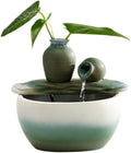 GLigeT Tabletop Fountain Living Room Circulating Water Transit Office Desktop Humidifier Decorations Small Water Fountain Fountain Water Ornaments Water Fountain Decor