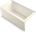 Kohler 1956-RA-96 Underscore® 60' x 30' alcove bath right drain, Biscuit