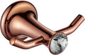 & Rose Bathroom Accessories - Brass Wall Mounted Toilet Brush, Paper Towel Rack, Glass Shelf - Modern Bath Hardware(Robe Hook)