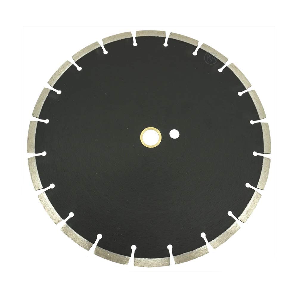 Benchmark Abrasives 12 Inch Hot Pressed Sintered Turbo Diamond Blade for Angle Grinder with Steel Core for Cutting Brick Ceramic Tile Granite Marble - 12' Circular Saw (12', Premium Segmented)