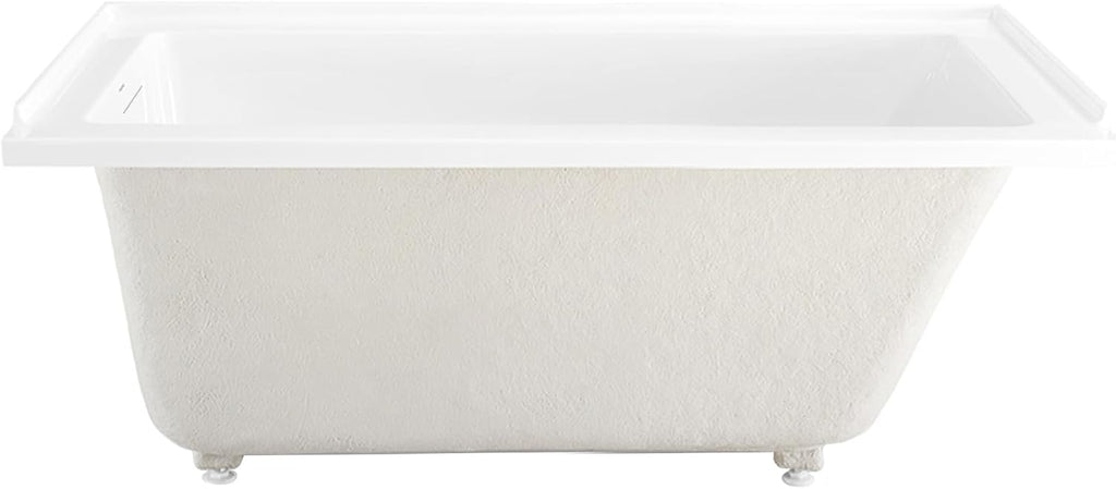Swiss Madison Voltaire 60 x 30 Left Drain Soaking Alcove Bathtub in Glossy White with Integrated Overflow, Drain Included