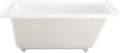 Swiss Madison Voltaire 60 x 30 Left Drain Soaking Alcove Bathtub in Glossy White with Integrated Overflow, Drain Included