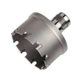 Fein Carbide Hole Saw with QuickIn Plus Mount - Precision Cutting on Pipes & Curved Surfaces with Wall Thickness up to 5/32', 1/8' Cutting Depth, 1-7/16' Bore Diameter - 63131614010
