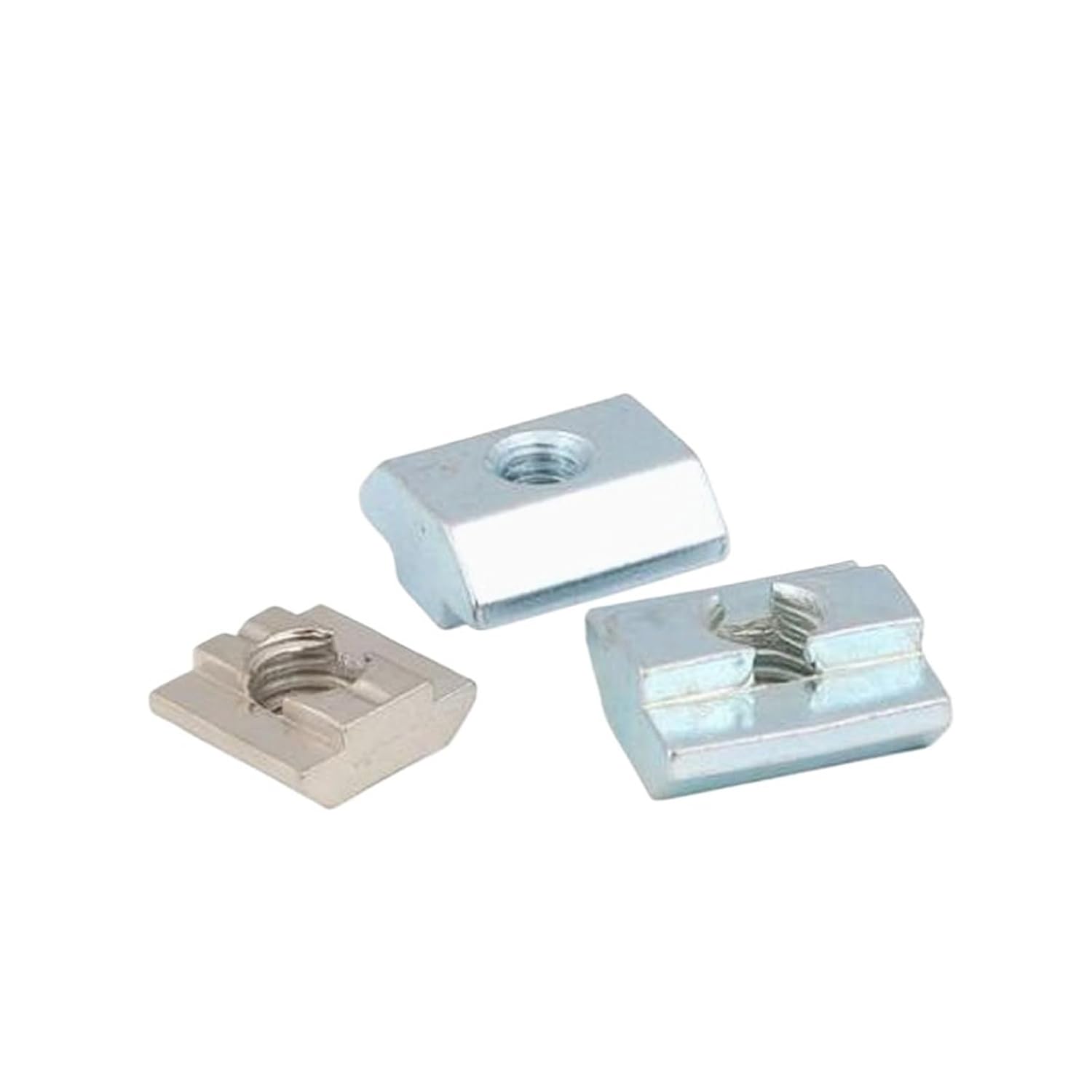 500pcs M3 M4 M5 M6 T Block Square Nuts T-Track Sliding Hammer Nut for Fastener 2020 Aluminum Profile(20m5)