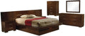 Coaster Jessica California King Bed 6-Piece Set, Cappuccino