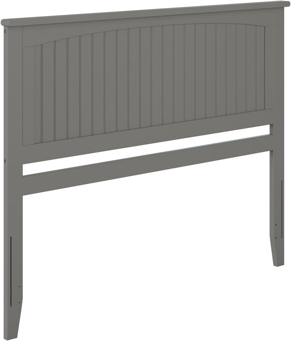 AFI, Nantucket Queen Solid Wood Panel Headboard, Grey